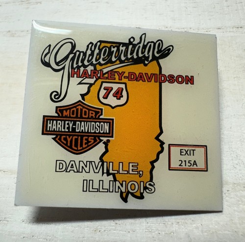 Gutterridge Harley Davidson Danville Illinois Dealer Vest Lapel Pin