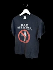 Vintage 2000’s Bad Religion Tshirt Sz Medium Faded Black 30 Years Punk Rock