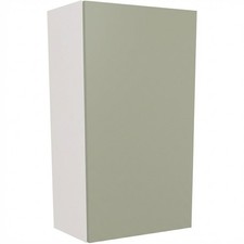 900mm High 600mm Matt Sage Green Kitchen Wall Unit Fully Assembled