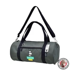 NEW Marimocraft Snoopy PEANUTS Roll Boston Bag with Shoulder Strap Mini Roll