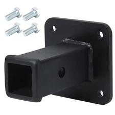 2 INCH Receiver Hitch Wall Mount - Bolt-On for Tractor, Lawn Mower & ATV