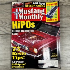 Mustang Monthly October 1994 Hipos K-code Steeda Cobra Gt-40 Heads 75 Resto Tips Mustang Monthly October 1994 Hipos K-code Steeda Cobra Gt-40 Heads 75 Resto Tips