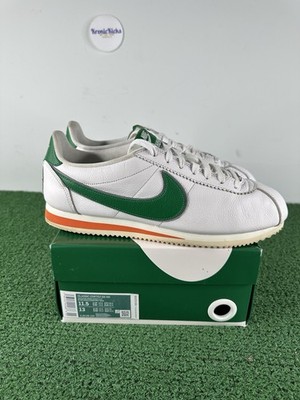Size 11.5 Nike Cortez Stranger Things Hawkins High White Green Orange CJ6106-100