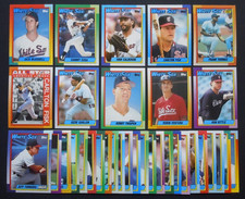 1990 Topps Chicago White Sox Team Set w/ Traded Frank Thomas Sammy Sosa Rookie