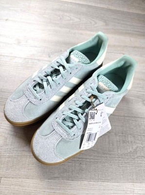  Adidas Originals Gazelle Bold Ash Green Mint Sneakers Size 10 NWT JS3902