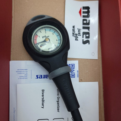 Mares Mission 1 Scuba Diving Pressure Gauge SPG 5000 PSI Nitrox 414417-US