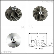 Verdichterrad des turbolader VW / AUDI / SKODA / SEAT / 2.0 TDI CW16-599