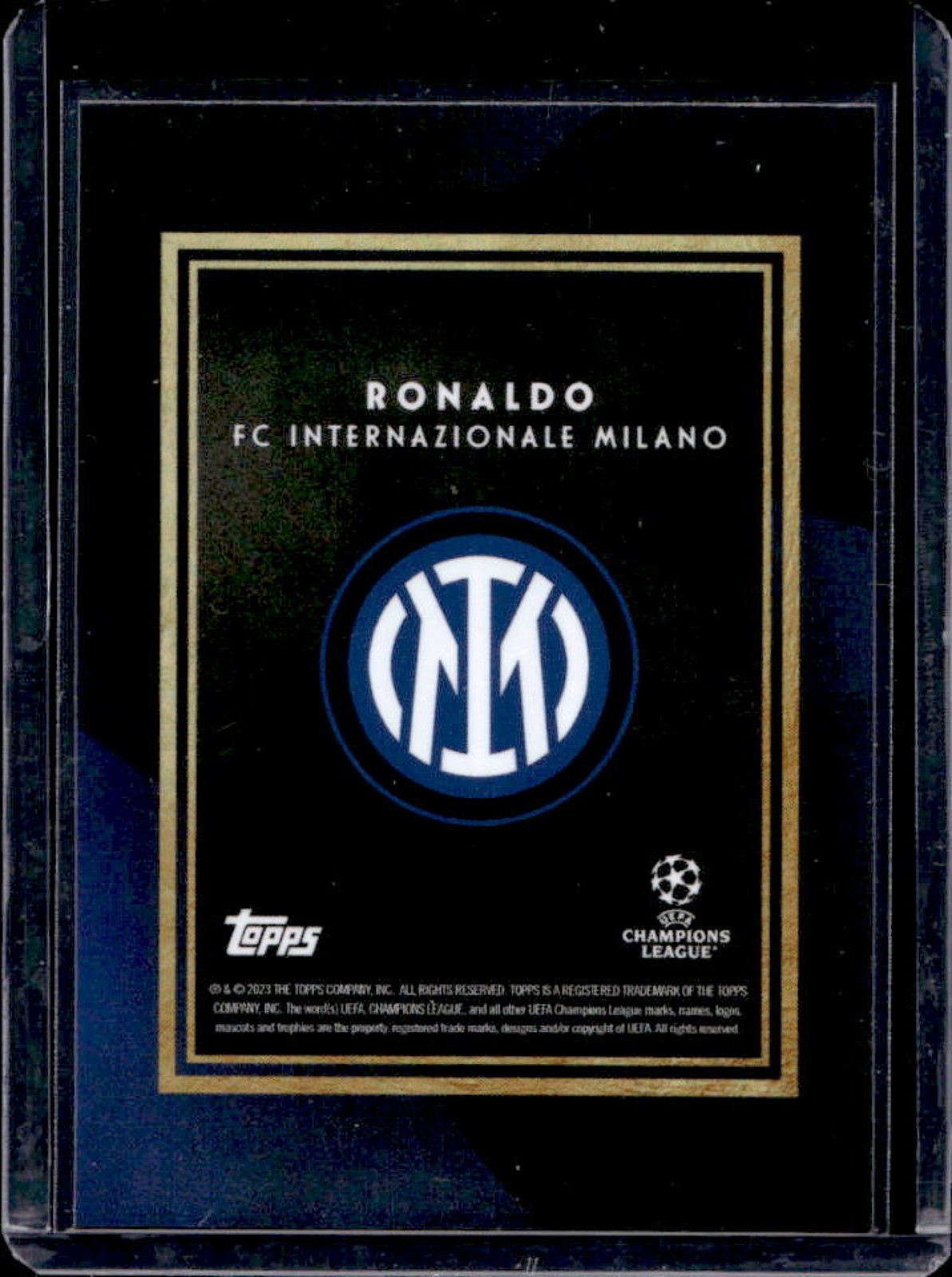 2024-25 Topps Deco UEFA Ronaldo Legends Real Madrid view 2