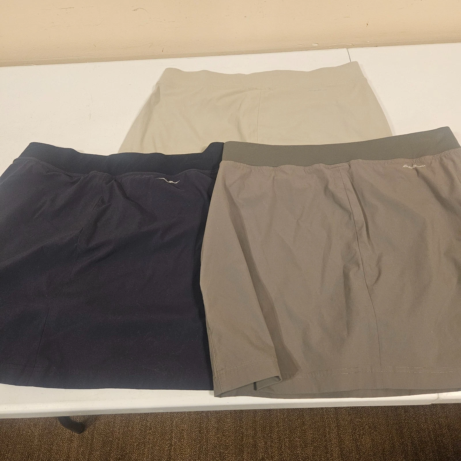 Lot of 3 Eddie Bauer performance skorts size 12