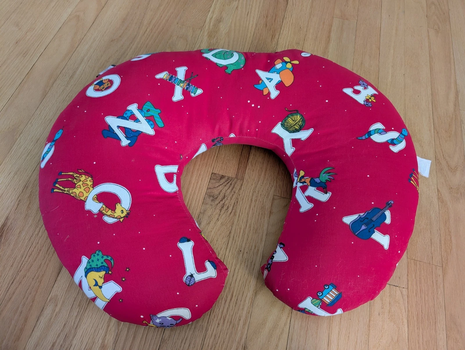 Boppy Nursing Pillow 2003 Vintage Alphabet Print Red Baby Support
Opens in a new window or tab