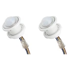 2X  Motion Sensor Light  110-220V PIR Sensor  Detection Time Delay8036