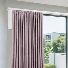 Smart Curtains System Electric Curtain Rod Track Rail Remote Controlled Drapery