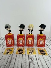 McDonald's Tiny Tan BTS 2025 Throwback Edition Happy Meal Toy Lot of 4