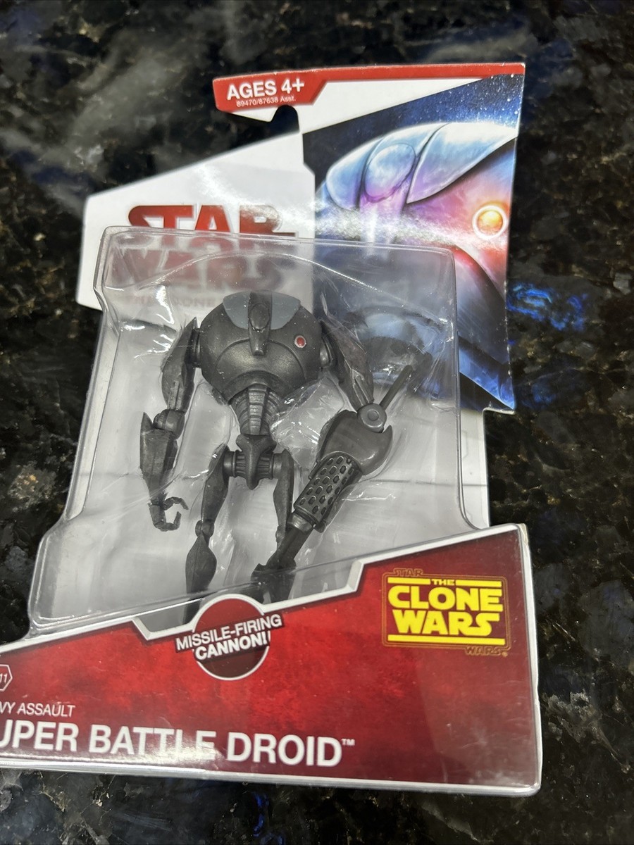 Star Wars The Clone Wars HEAVY ASSAULT SUPER BATTLE DROID CW11