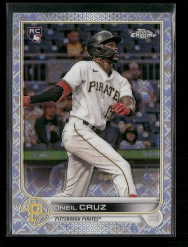 Oneil Cruz #22 2022 Topps Chrome Logofractor card