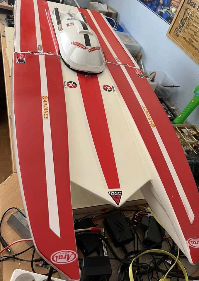 Rc Rennboot  Katamaran 1,2 m - Bild 2 von 4