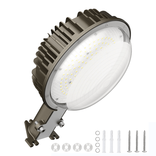 LED Barn Lights Exterior 120W Ultra Bright Dusk to Dawn LED Yard Light Photocell - Picture 9 of 12