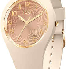 ICE-WATCH Alkohlfreier Cappuccino Beige Silikonarmband 37mm