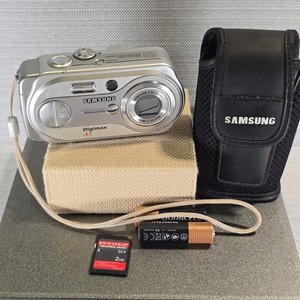 Samsung Digital Camera Digimax A50 5.0MP Silver Tested