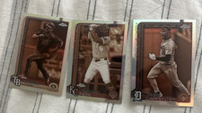 2025 Topps Chrome Sepia Refractors- Jonathan India, Kerry Carpenter,