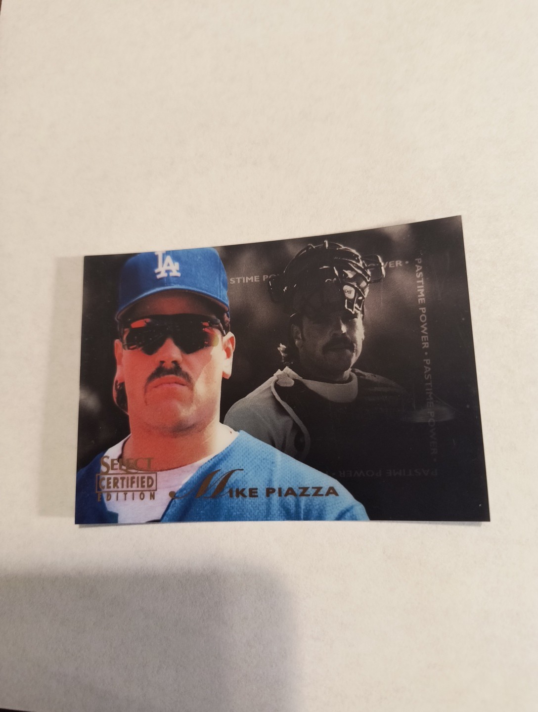 MIKE PIAZZA 1996 SELECT CERTIFIED EDITION PASTIME POWER #138 FREE SHIPPING