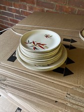 Vintage 1950s Alfred Meakin Bamboo Tea Set