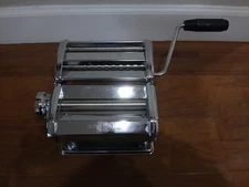 Marcato Atlas 150 Pasta Maker Machine Stainless Steel Hand Crank Made In Italy