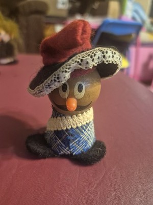 Kellogg's Cereal Premium Wooden People Figures Mexican