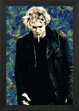 Layne Staley Framed Wall Art Poster Canvas Print Picture