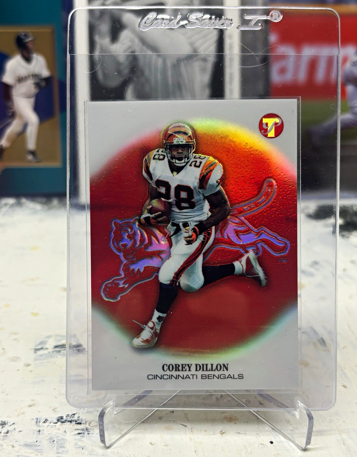 2002 Topps Pristine COREY DILLON Bengals Refractor /349 #29 Mint RARE