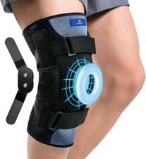      ABYON Hinged Knee Brace Size M  Open Patella ACL MCL Meniscus Support