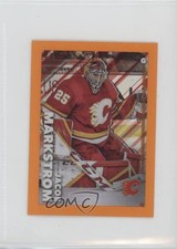 2022 Chrome NHL Sticker Collection Orange Refractor /25 Jacob Markstrom #77 ka7