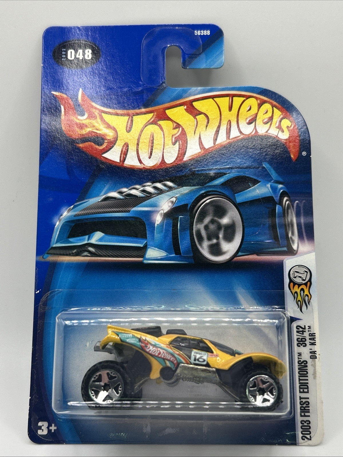 2003 Hot Wheels First Editions 048 Da' Kar 36/42 (C1)