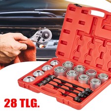DE STOCK 28-tlg. Universal Silentlager Abzieher Werkzeug Buchsen Druckh&uuml;lsen Set