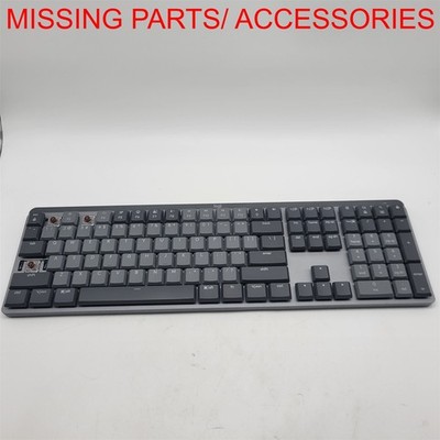 Logitech MX Mechanical Wireless Illuminated Keyboard, Graphite *NO DONGLE*