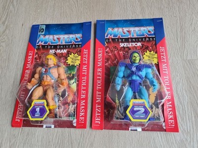 Masters of the Universe MOTU Toyplosion Exclusive He-Man Skeletor 2-Pack + Masks