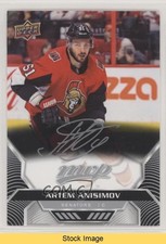 2020-21 Upper Deck MVP Silver Script Artem Anisimov #35 READ z6b