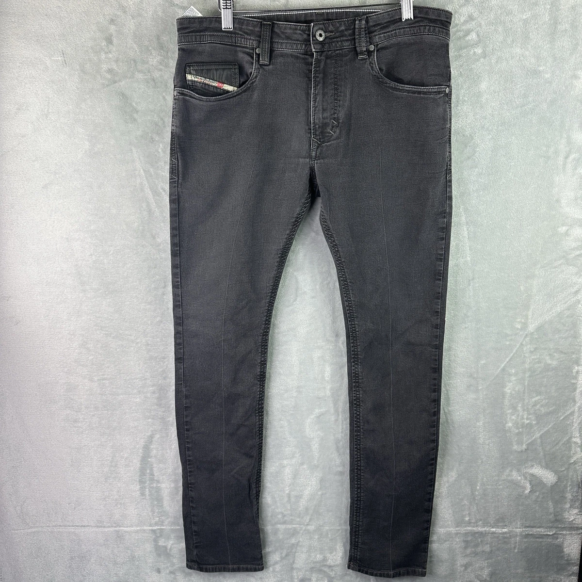 Diesel Thavar Black Jeans for Men for sale | eBay