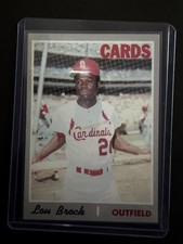 1970 TOPPS BASEBALL CARD #330 LOU BROCK