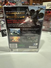 Sega Saturn Command / Conquer  Complete In Case With Original Registration Card