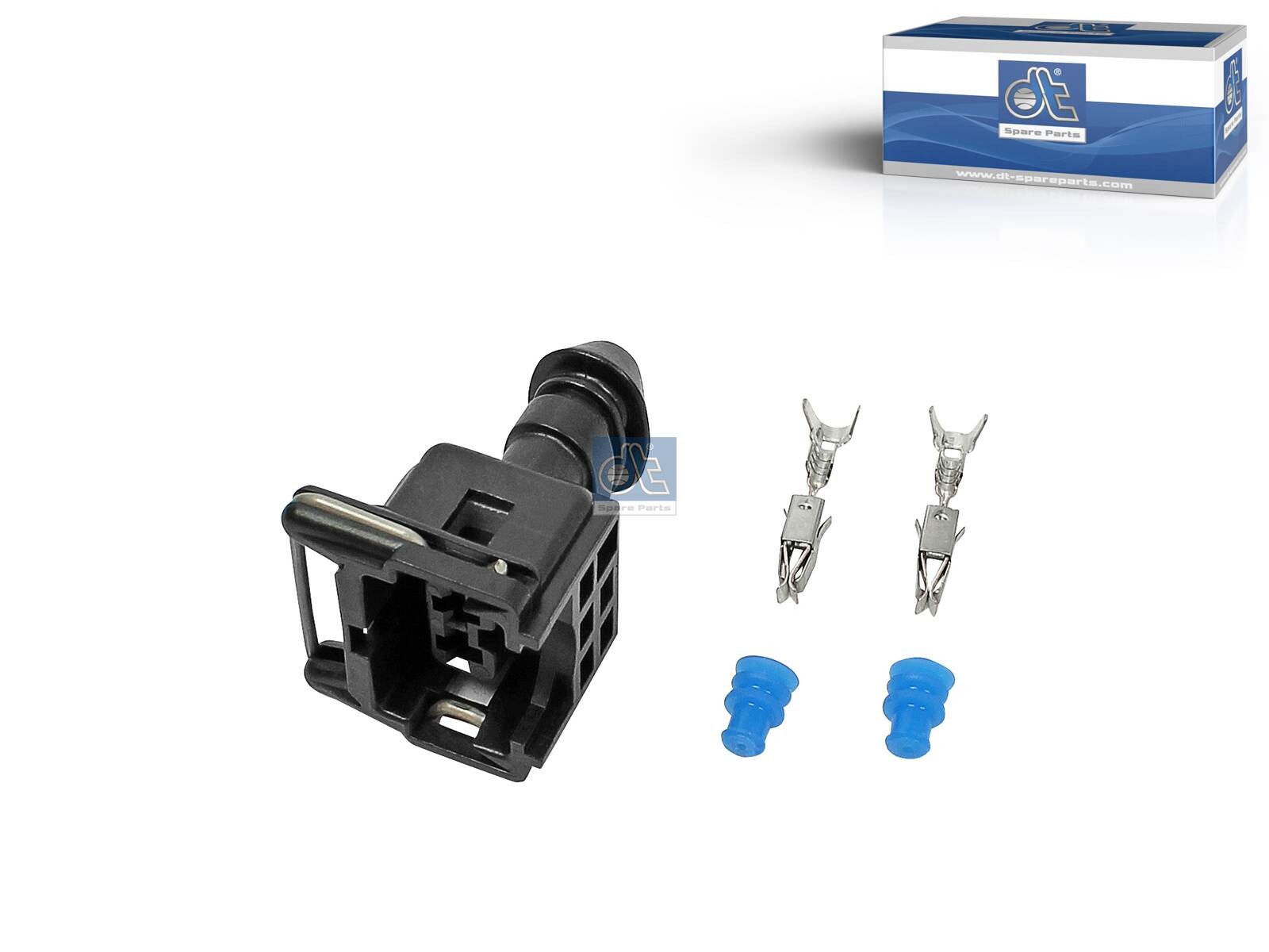 4x ✅Fits DT SPARE PARTS 5.98025 Plug 2 PIN 5.98025 Wire plug (number ⭐UK Seller⭐