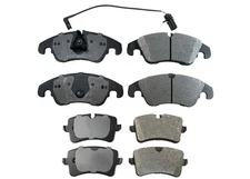 Front + Rear Ceramic Disc Brake Pads for Audi A7 Quattro 2012 2013 2014 2016