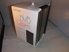 Memorex DVD,Video,Game Standard Storage Protection Cases 10 PK Black NEW