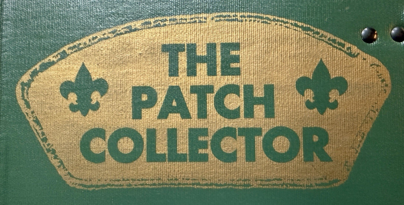 Boys Scouts Of America Patch Collector Binder W/Handles +16  Post Pages 