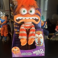 Disney Pixar Inside Out 2 Anxiety Talk And Shake Plush Toy