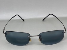 Maui Jim Lahaina MJ 450 02 Titanium Flex Sport Frame Grey Polarized Lenses