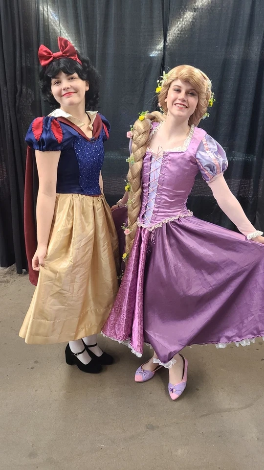 Новый взрослый рапунцель премиум костюм размер s/m готов к отправке - Изображение 3 из 4