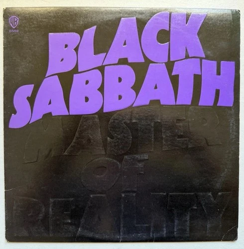 Black Sabbath -Master Of Reality- White Label (PROMO) 1971 *MISPRINT* BS-2562