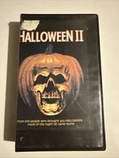 Halloween 2 VHS pre Cert With Betamax Sleeve Ex Rental Tape Horror