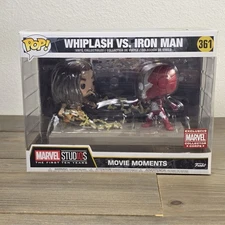 Funko Pop! Moments: Marvel - Whiplash vs. Iron Man - Amazon (Exclusive) #361